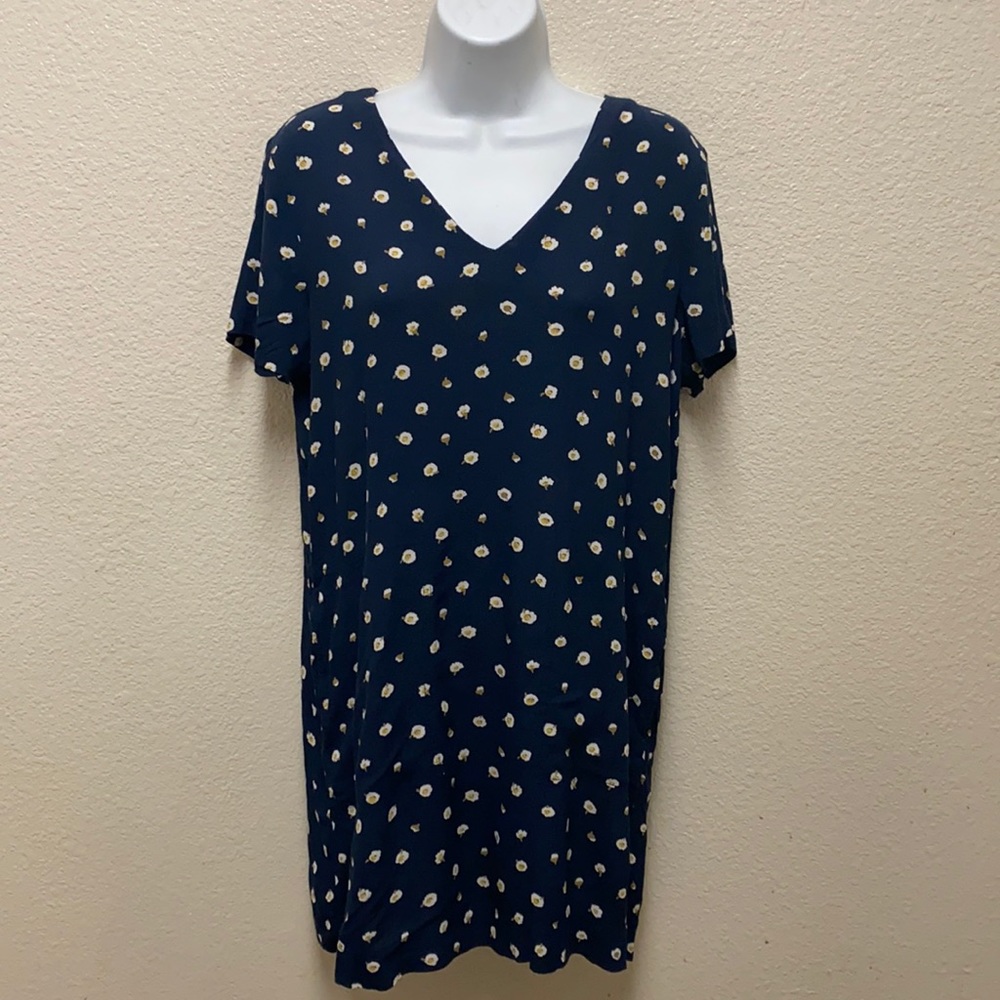 Madewell Button-Back Easy Dress Medium